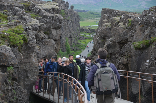 Frá Þingvöllum. ©Eyrún J. Bjarnadóttir