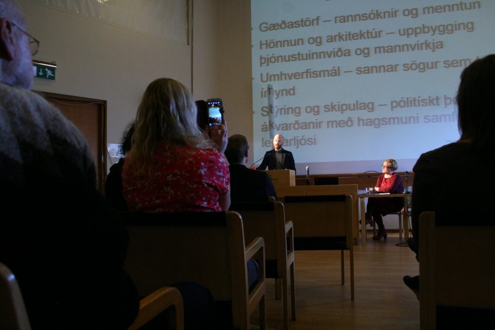 Vel heppnað málþing  RMF á Fundi fólksins í dag