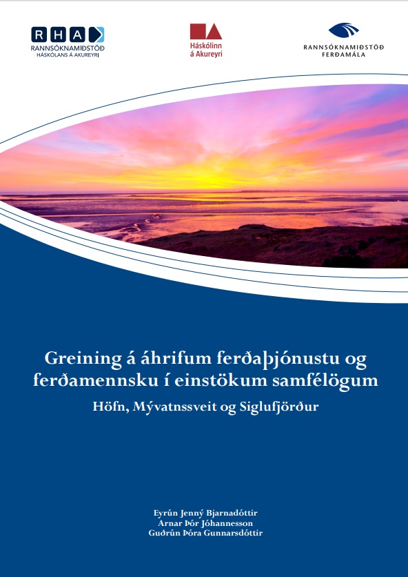 Greining á samfélagslegum áhrifum ferðaþjónustu - skýrsla