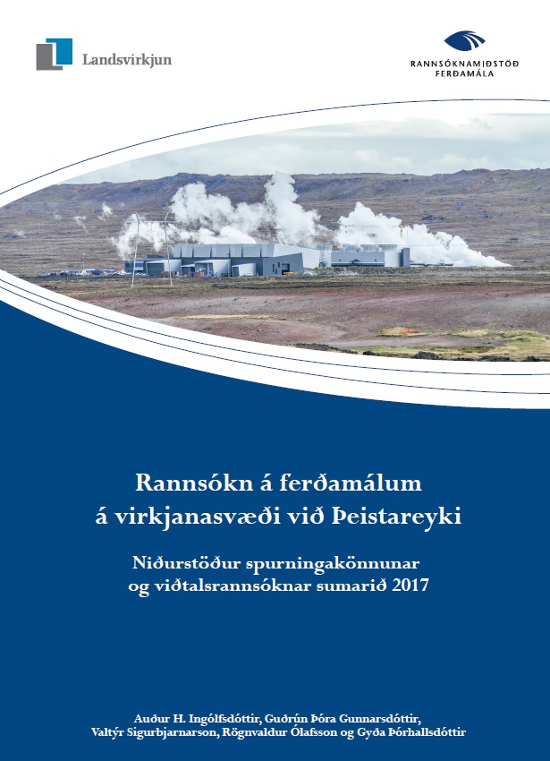 Rannsókn á ferðamálum á virkjanasvæði við Þeistareyki - skýrsla
