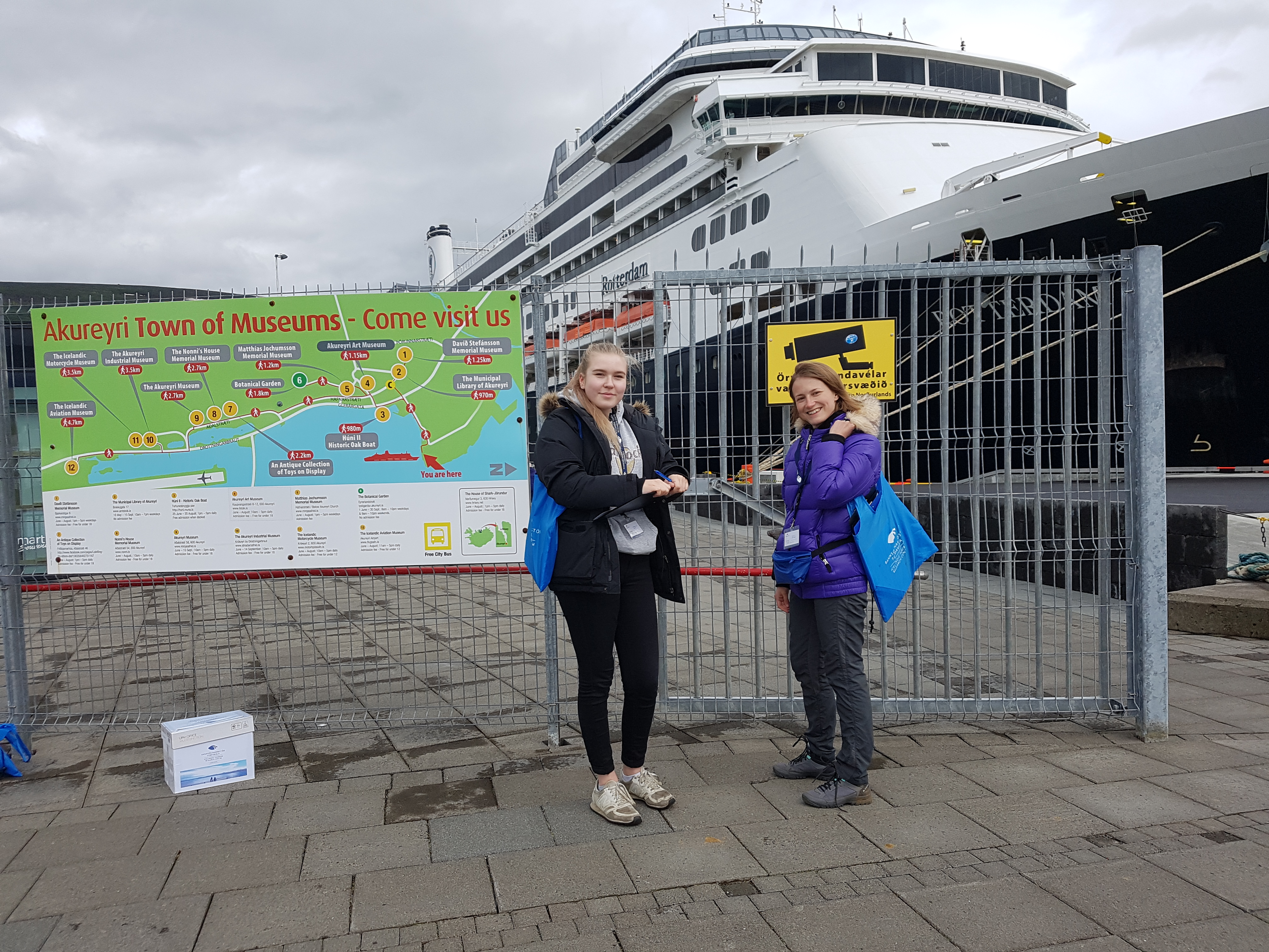 Cruise Passenger Survey at Akureyri Port 2018 © Þórný Barðadóttir