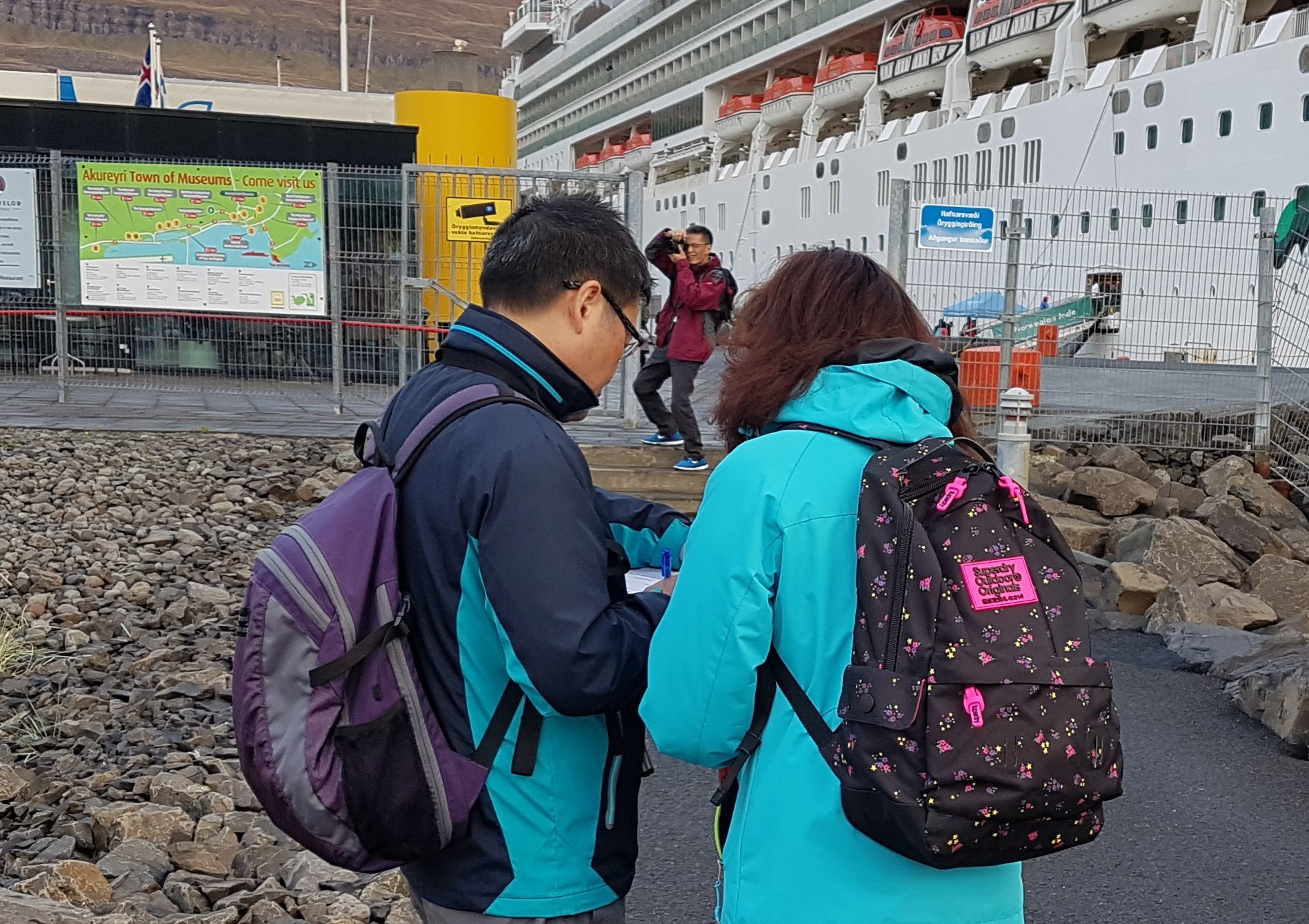 Passenger survey in Akureyri ©Þórný Barðadóttir