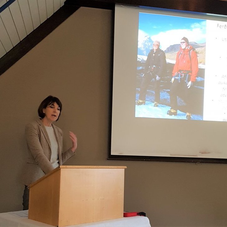 Gunnþóra Ólafsdóttir, forstöðumaður rannsókna- og tölfræðisviðs Ferðamálastofu