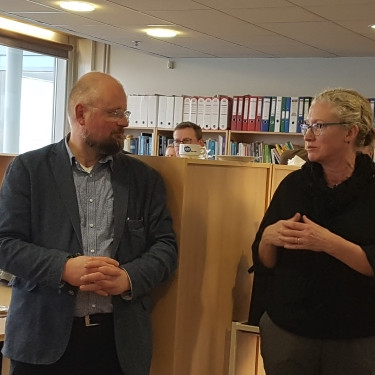 Celebration at the 7th floor