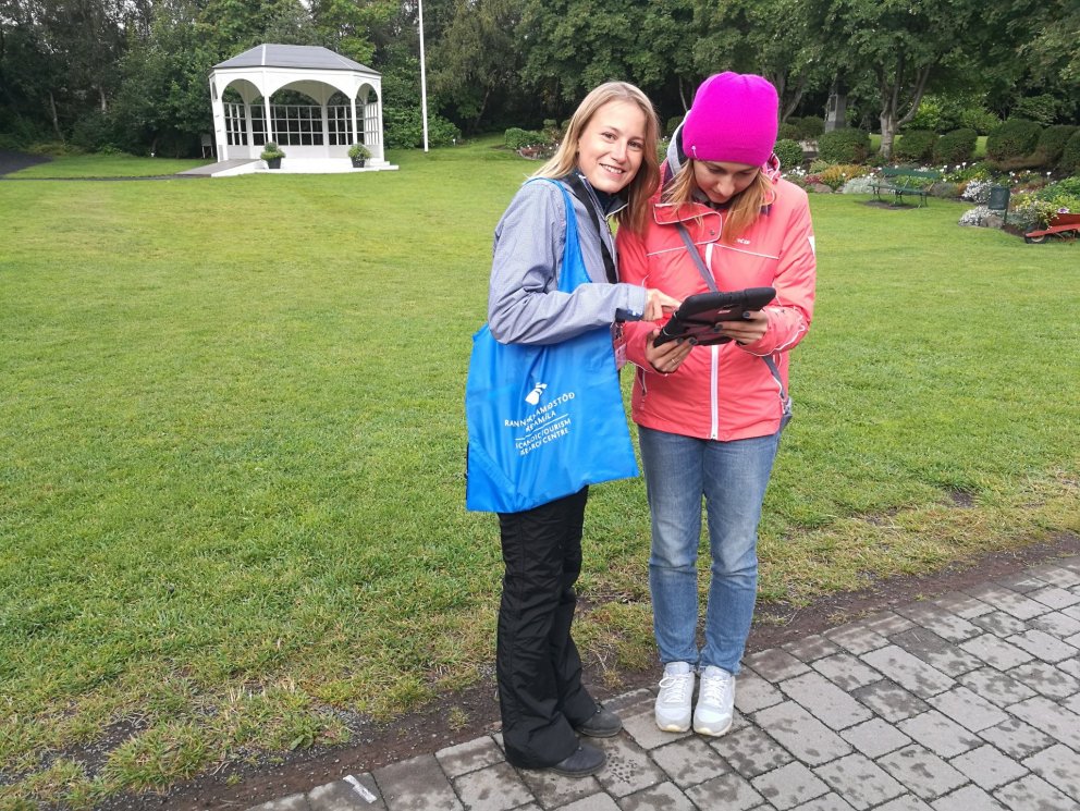 Könnun á meðal erlendra ferðamanna á einstökum svæðum