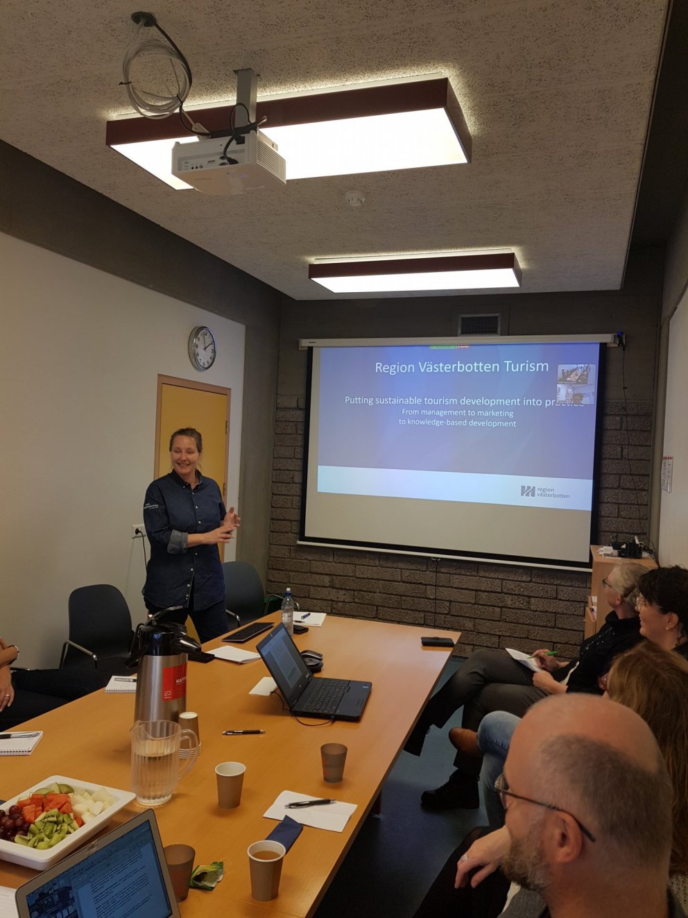 A visit from Västerbotten, Sweden