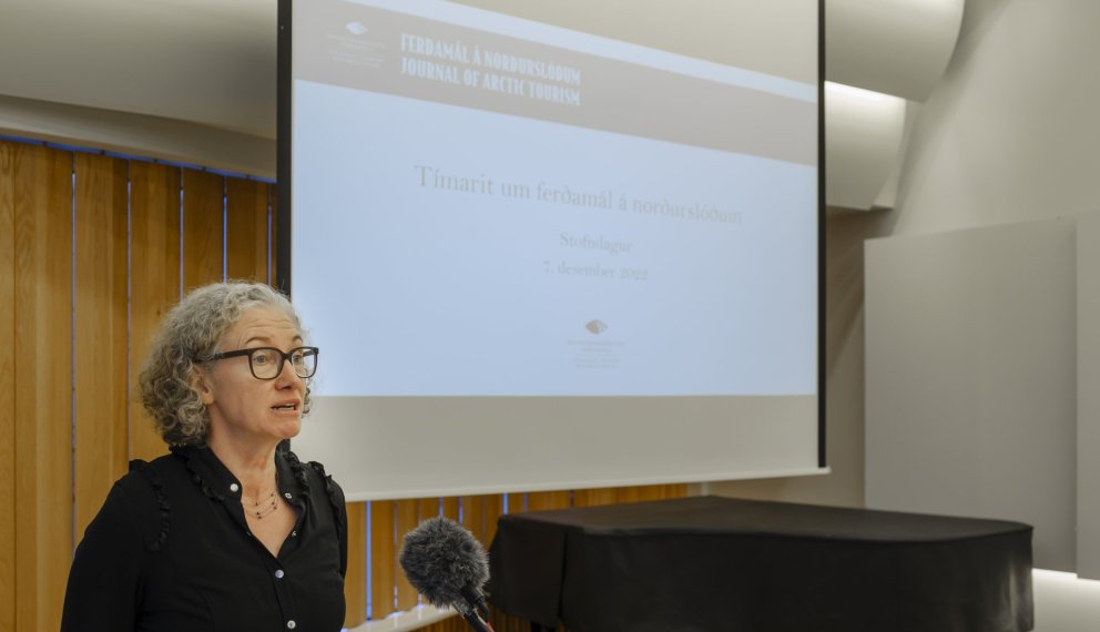 Guðrún Þóra director of ITRC. Photo/Kristinn Ingvarsson