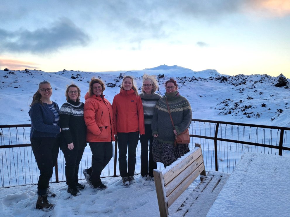 ITRC's educational trip to Snæfellsnes