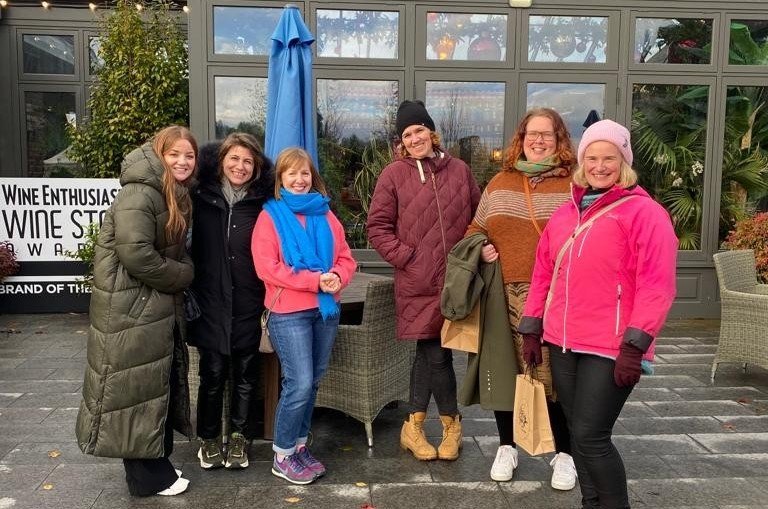 We Lead's partners at a TPM in Ireland, November 2023.