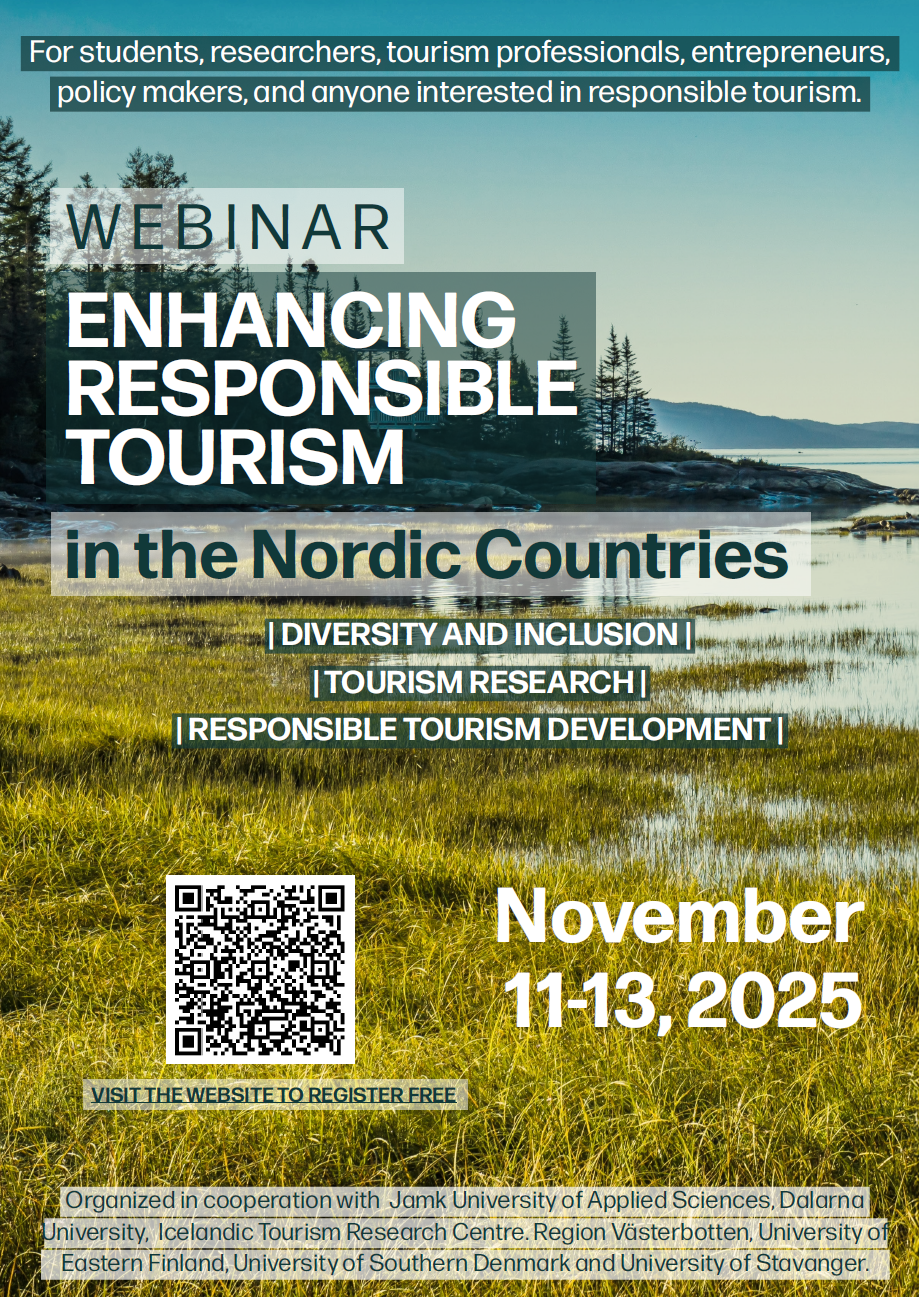 Webinar: Enhancing Responsible Tourism in the Nordic Countries