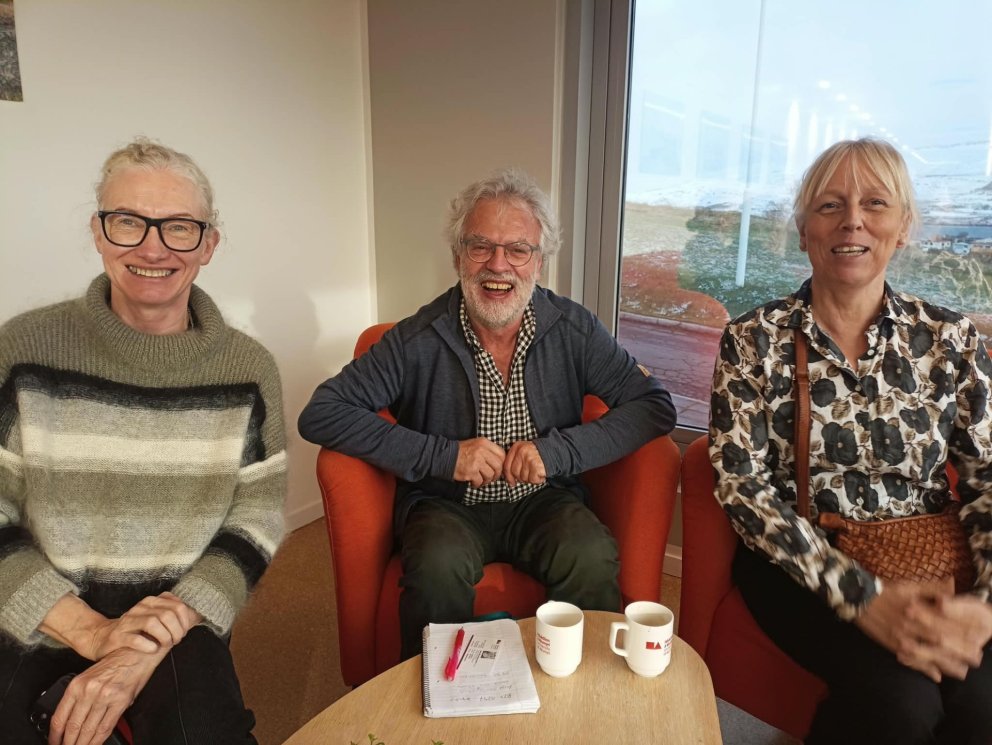 Guðrún, Harald and Hafdís