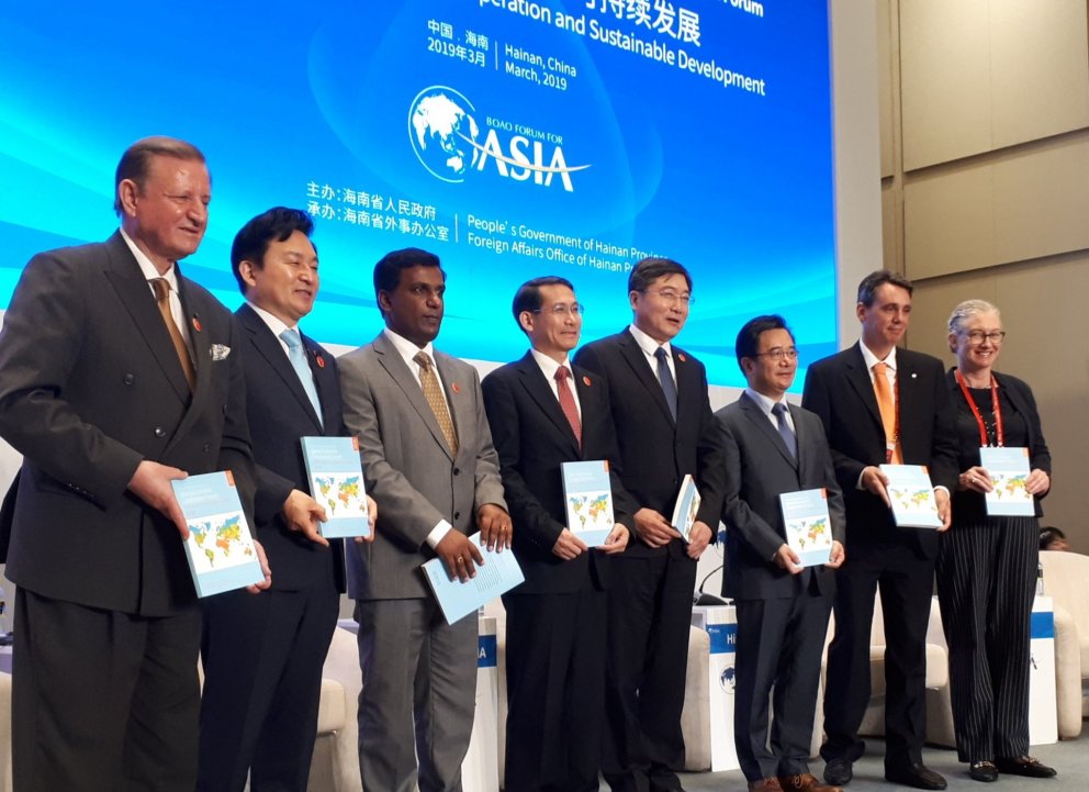 ITRC's director chaired a session on Island Tourism at BFA in China