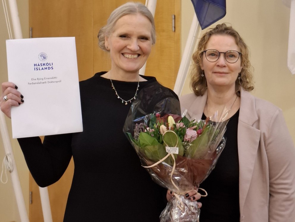 Doktorsvörn í ferðamálafræði: Elva Björg Einarsdóttir
