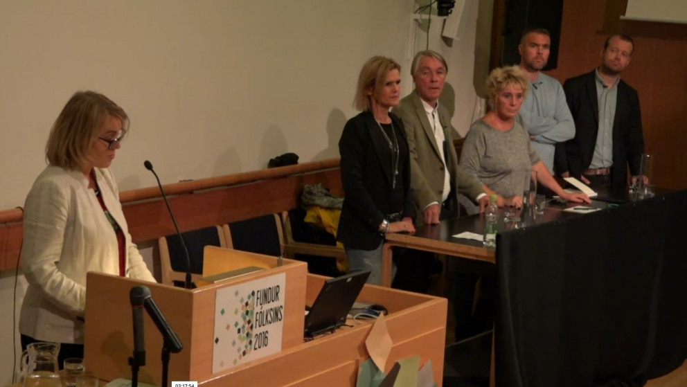 Pallborðsumræður RMF