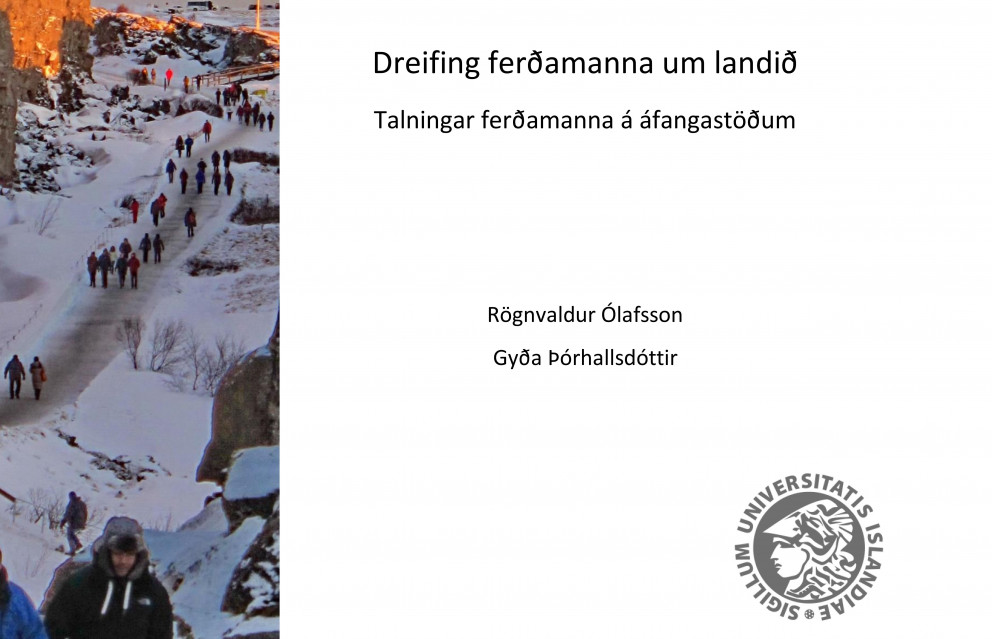 Dreifing ferðamanna um landið