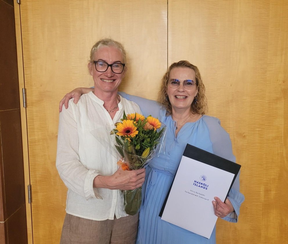 Guðrún Þóra og Þórný