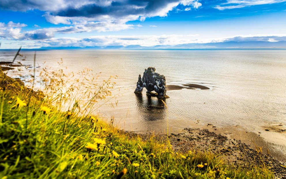 Hvítserkur. 
Mynd: Markaðsstofa Norðurlands