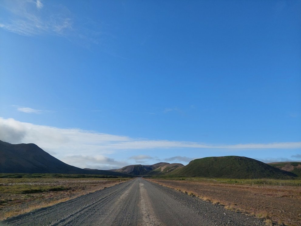 Horft yfir Skörðin norðan við Kópasker ©ÁMS