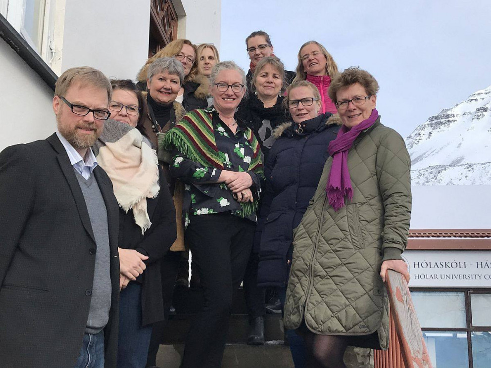 Stjórn og starfsfólk RMF (Mynd: LH)