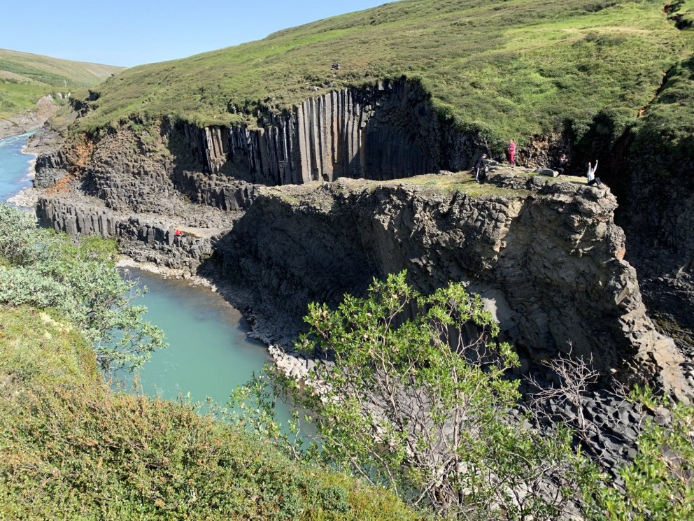 Frá Stuðlagili (mynd: ADS)