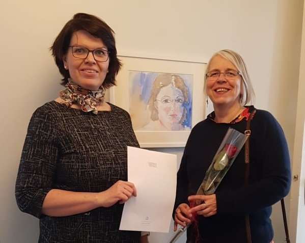 Íris H. Halldórsdóttir og Magnfríður Júlíusdóttir