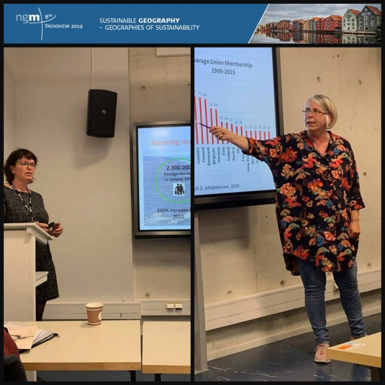 Icelandic Tourism Researchers at the 8th NGM