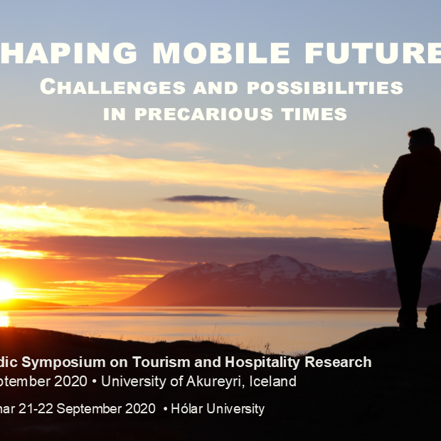 Málstofukall á Nordic Symposium on Tourism and Hospitality Research, Akureyri 22-24.9. 2020