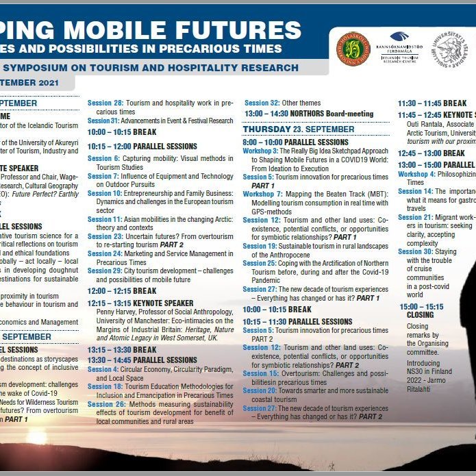 Nordic Symposium 29 opens as an e-conference from Akureyri