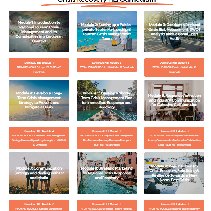 Hvernig tekst ferðaþjónustan á við krísu? Kynning á námskeiðum