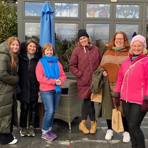 We Lead's partners at a TPM in Ireland, November 2023.