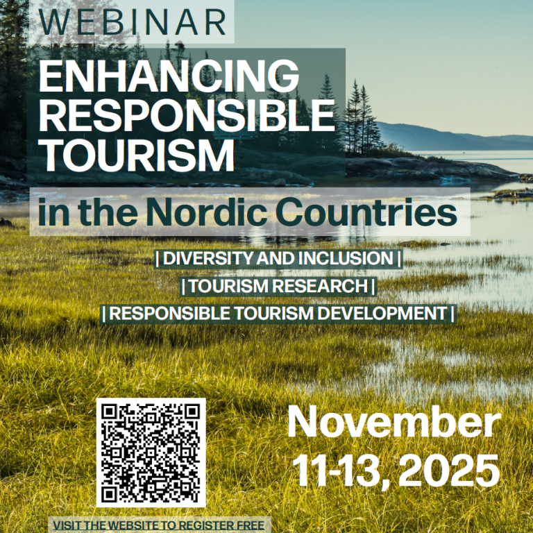 Webinar: Enhancing Responsible Tourism in the Nordic Countries