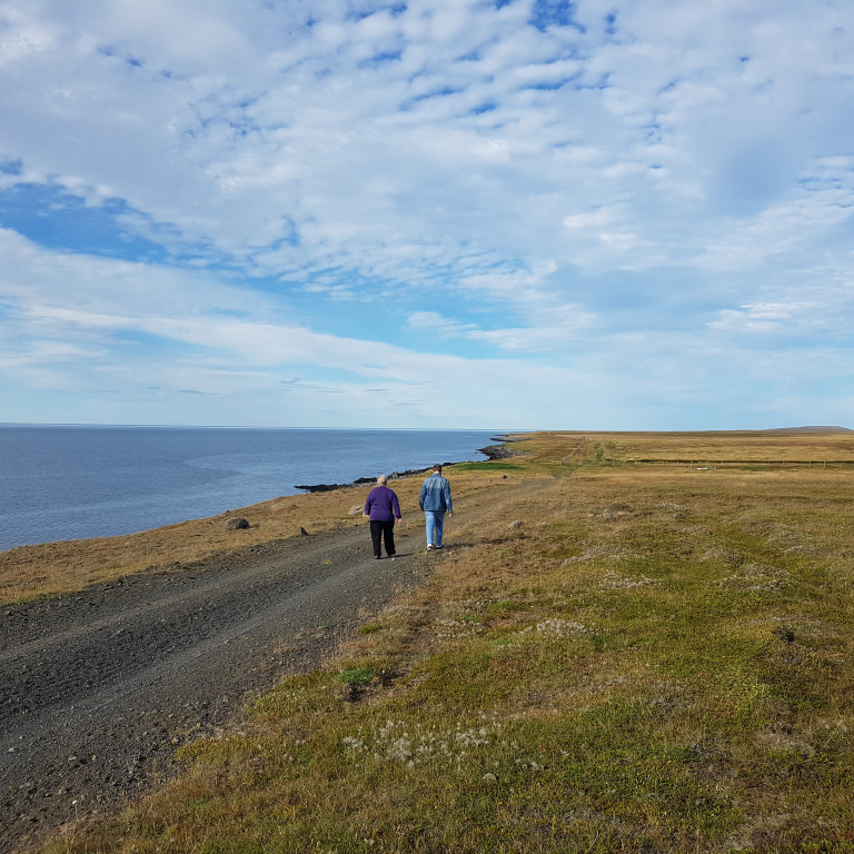 Á Melrakkasléttu
Mynd: ÞB