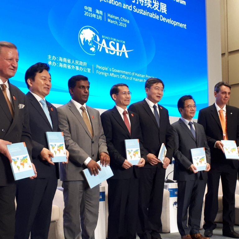 ITRC's director chaired a session on Island Tourism at BFA in China