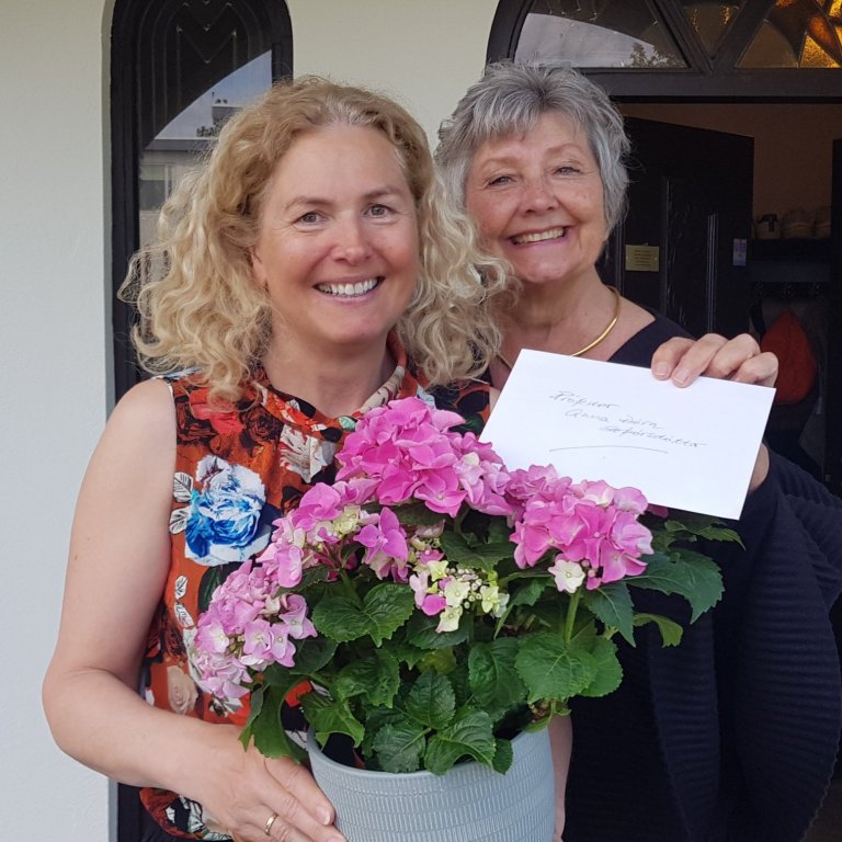 Anna Dóra og Guðrún