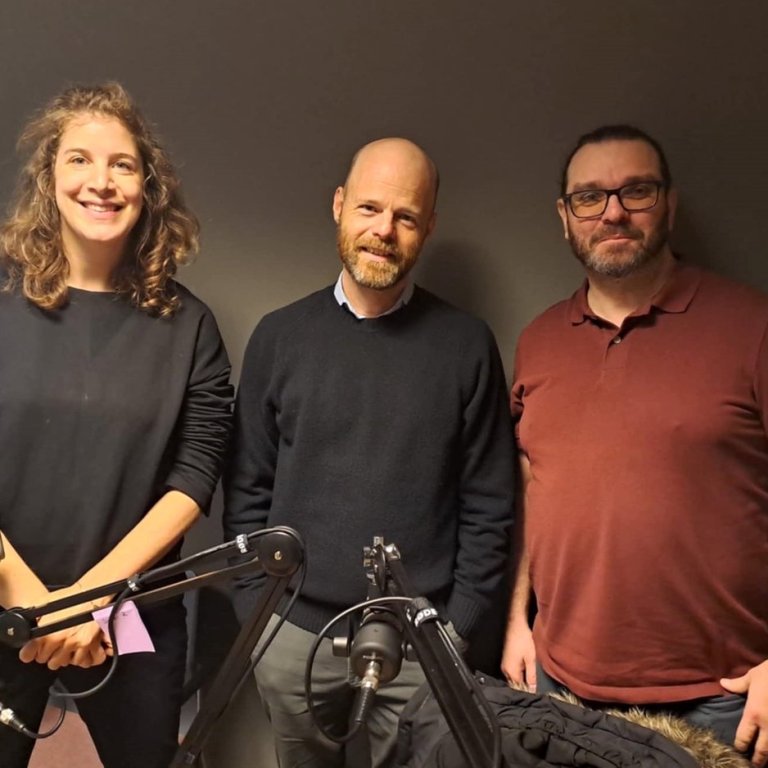 Stjórnendur hlaðvarpsins. Mynd: Háskóli Íslands