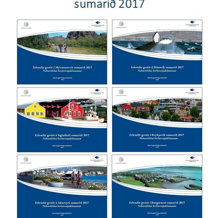 Ferðavenjur erlendra ferðamanna sumarið 2017