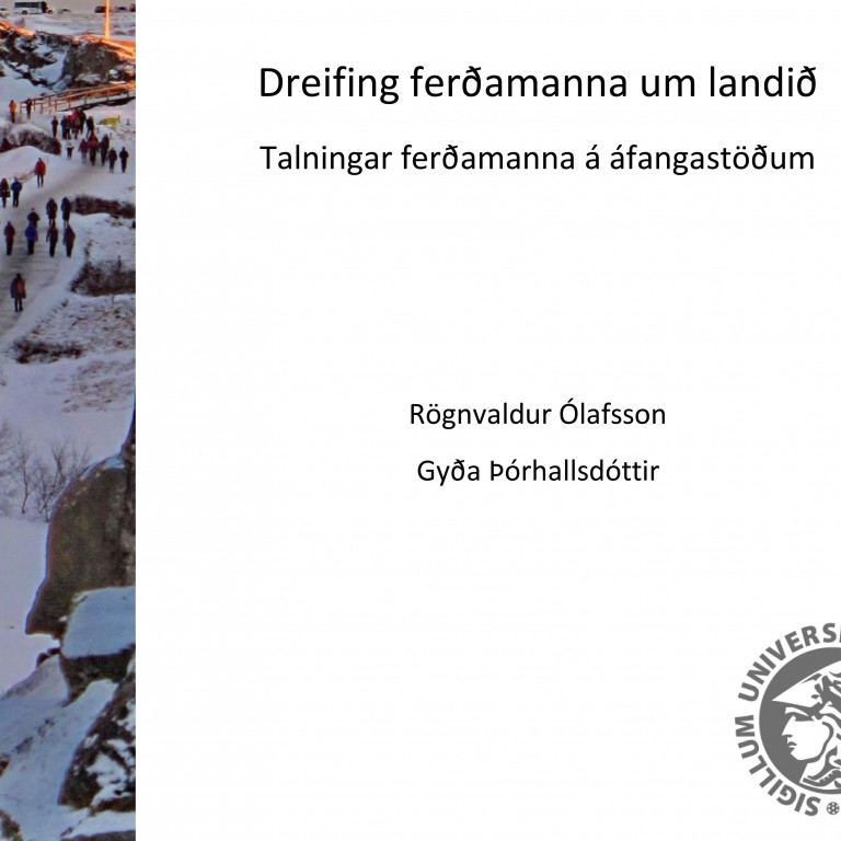 Dreifing ferðamanna um landið