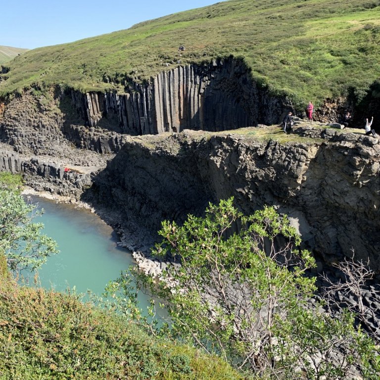 Frá Stuðlagili (mynd: ADS)