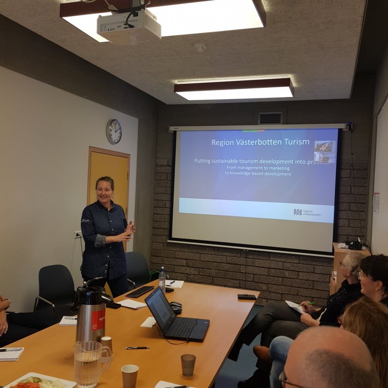 Góð heimsókn frá Västerbotten í Svíþjóð