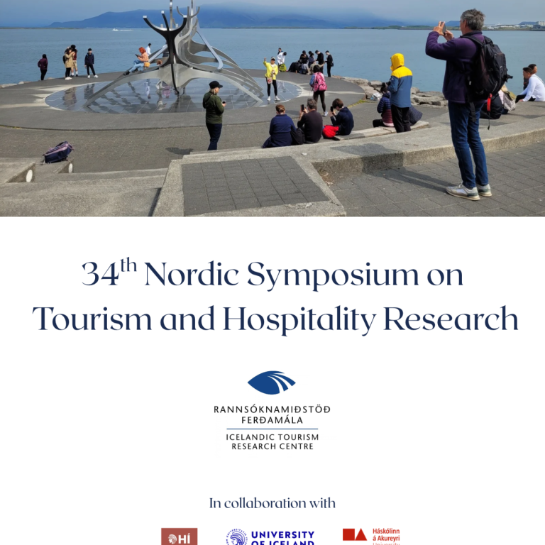 Góð þátttaka á 34th Nordic Symposium on Tourism and Hospitality Research